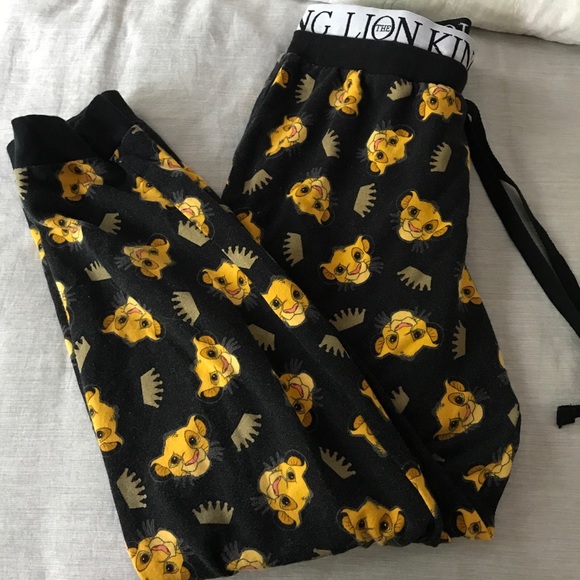 Disney Lion King Pajama Bottoms Unisex 